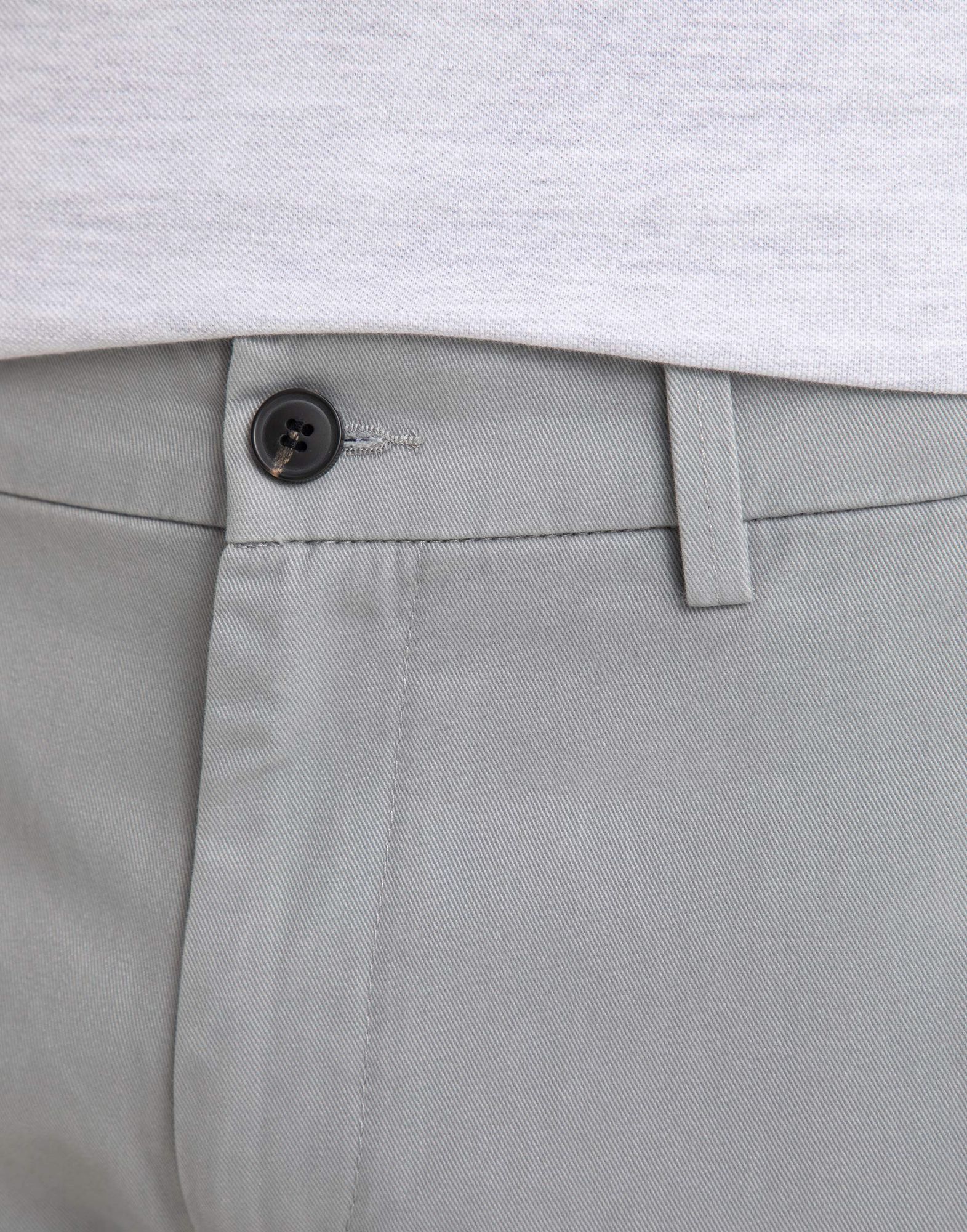 Серые зауженные брюки Slim-4