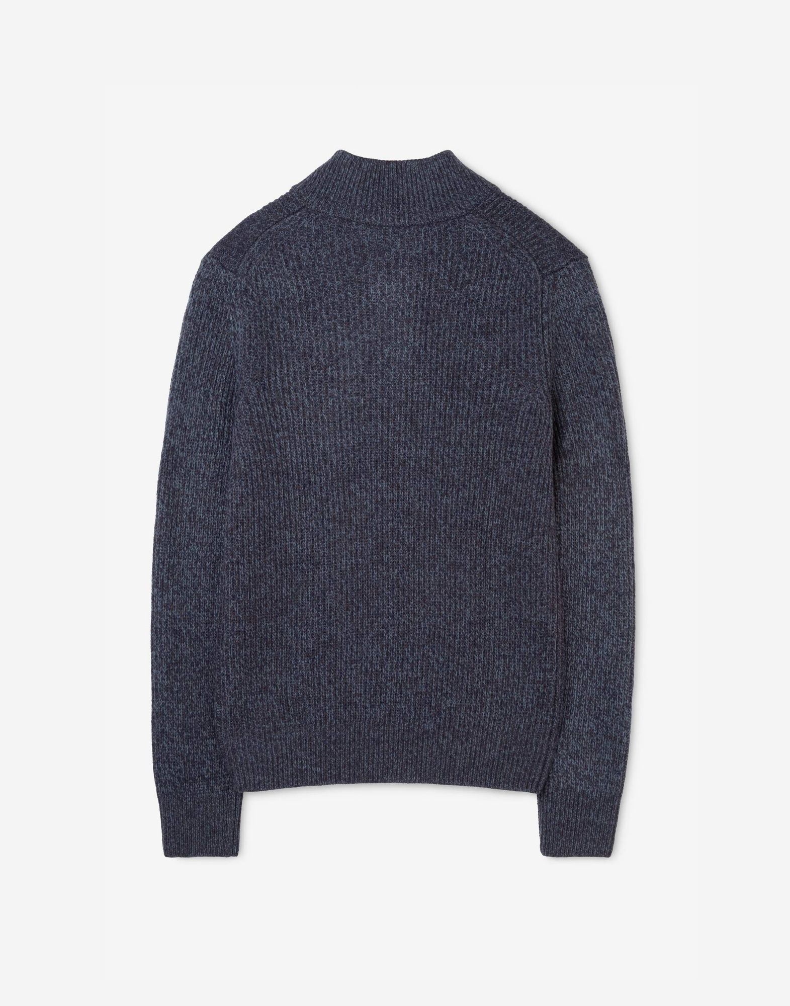 Синий свитер с молнией для мальчика-2