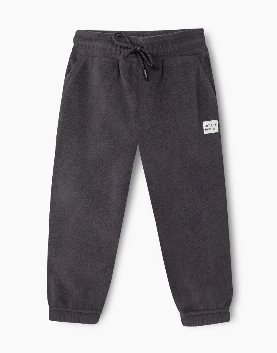 Тёмно-серые спортивные брюки Jogger для мальчика-0