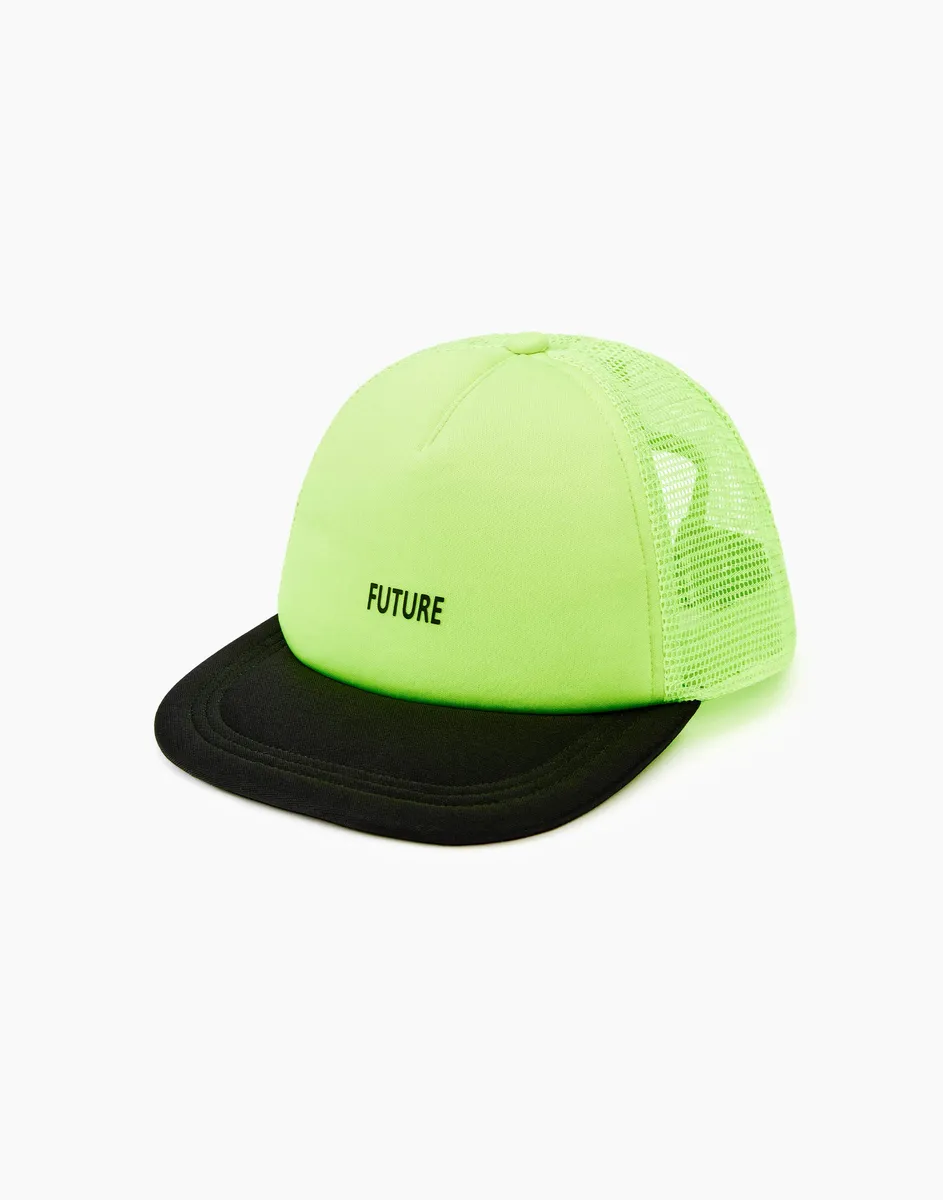 Зелёная кепка с надписью Future мужская-0