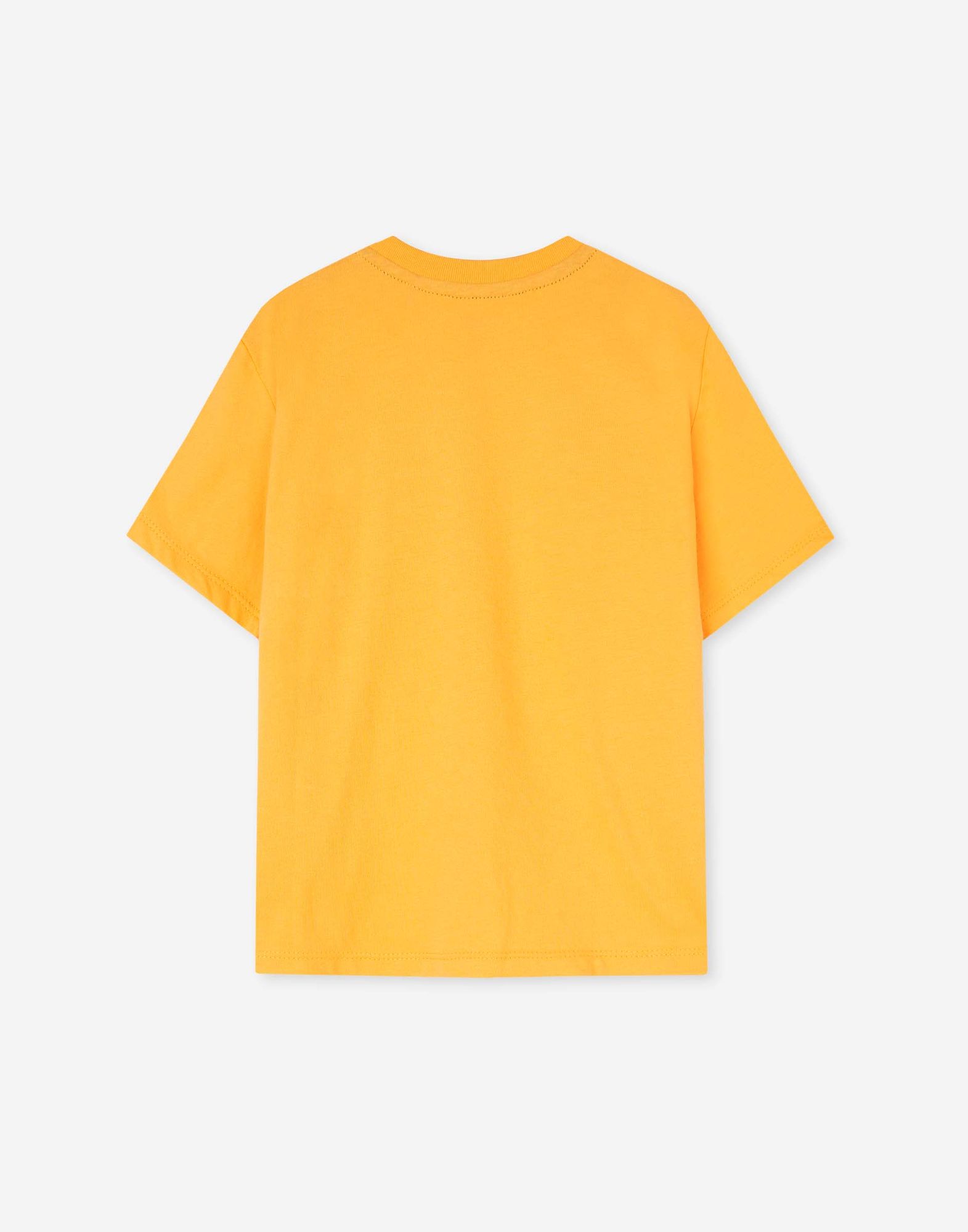 Жёлтая футболка с принтом для мальчика-2