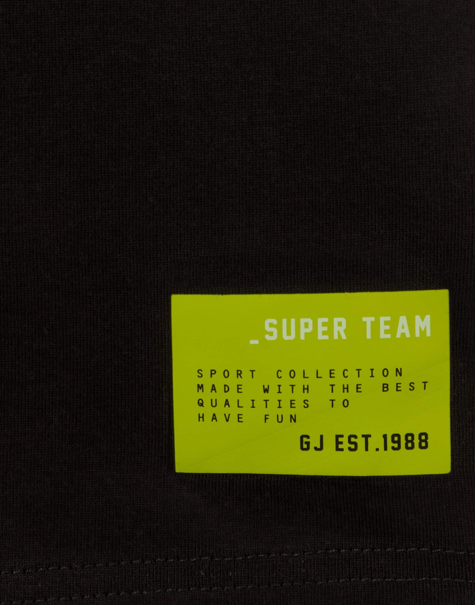 Футболка oversize колор-блок с надписью Super Team для мальчика-4