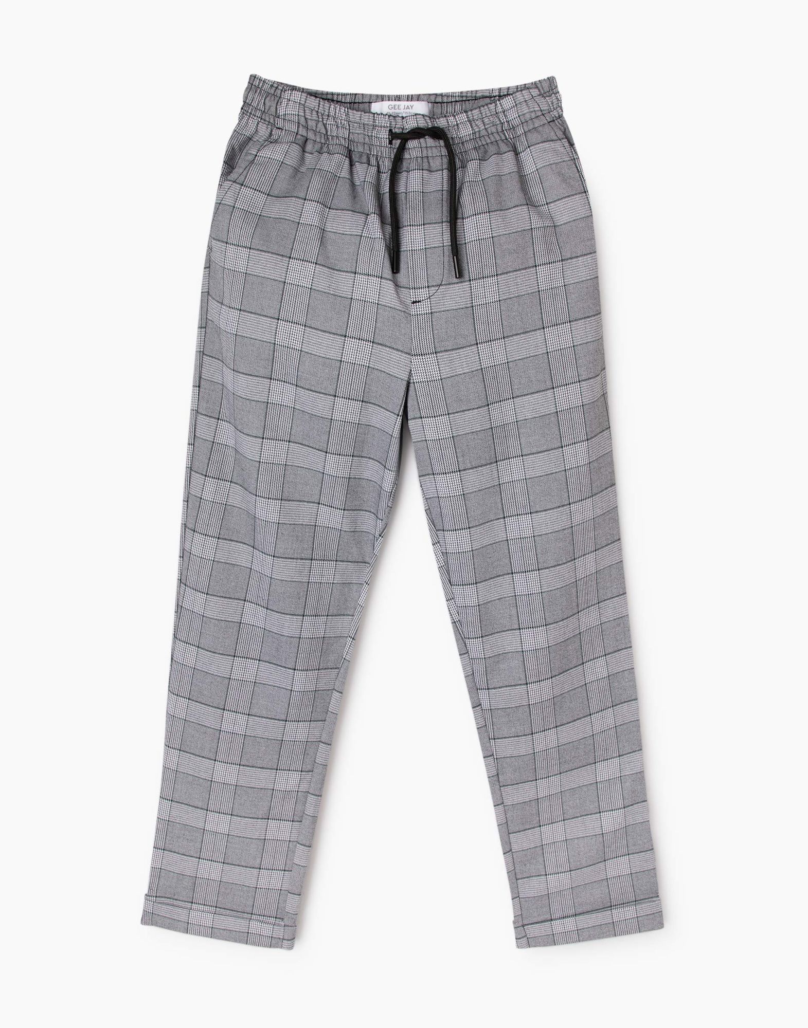 Клетчатые брюки Easy Fit для мальчика-1
