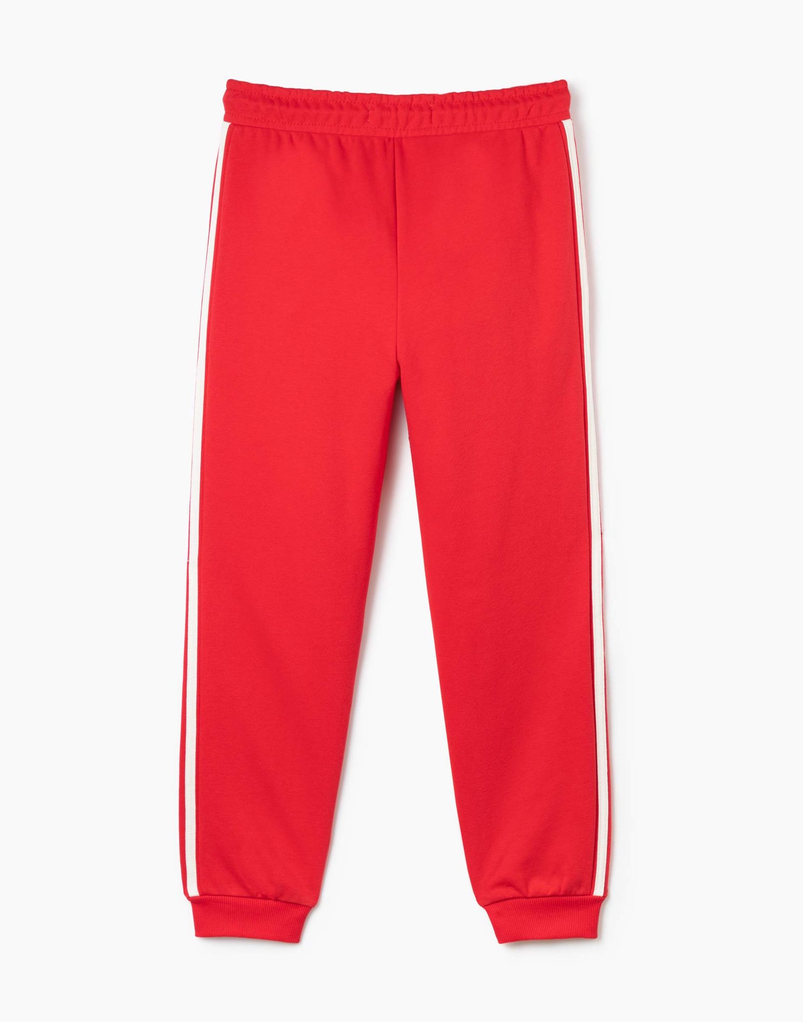 Красные спортивные брюки Jogger с лампасами для мальчика-2