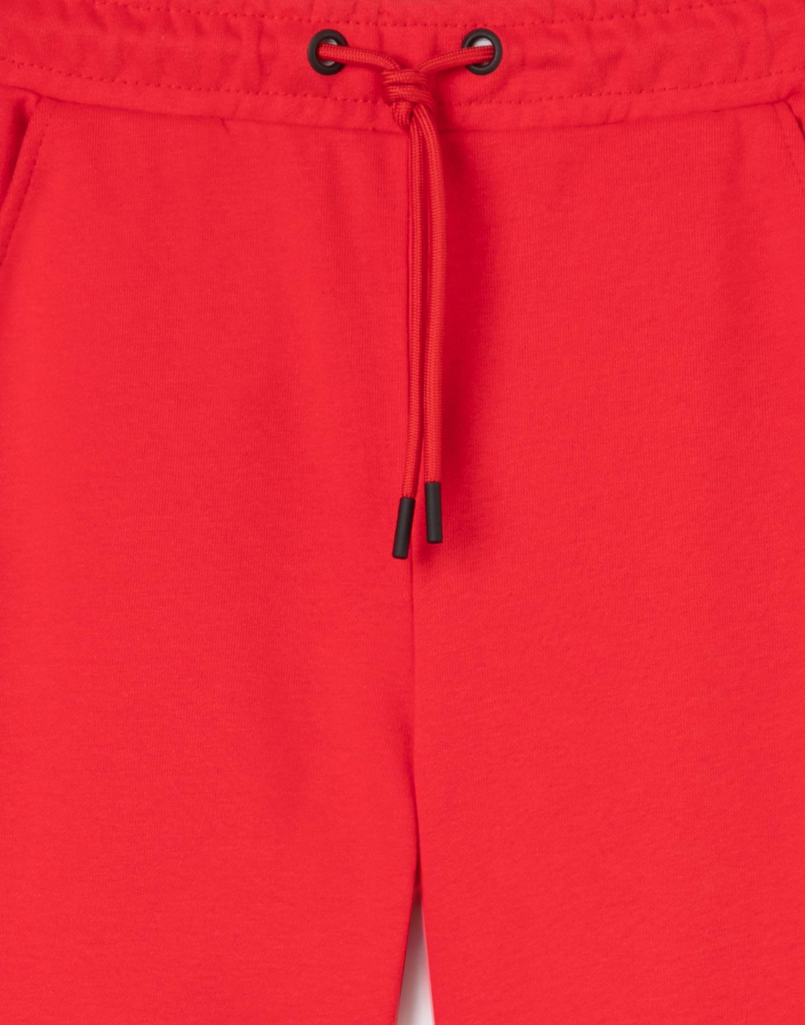 Красные спортивные брюки Jogger с лампасами для мальчика-3