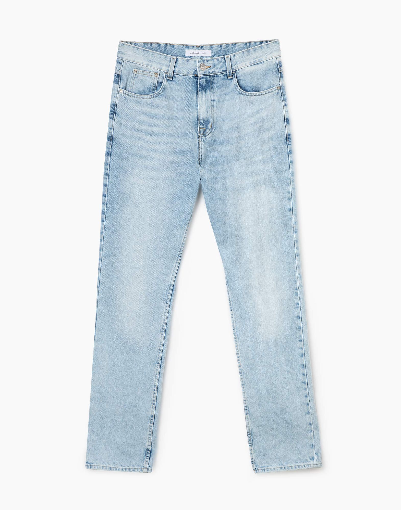 Прямые джинсы Regular мужские-5