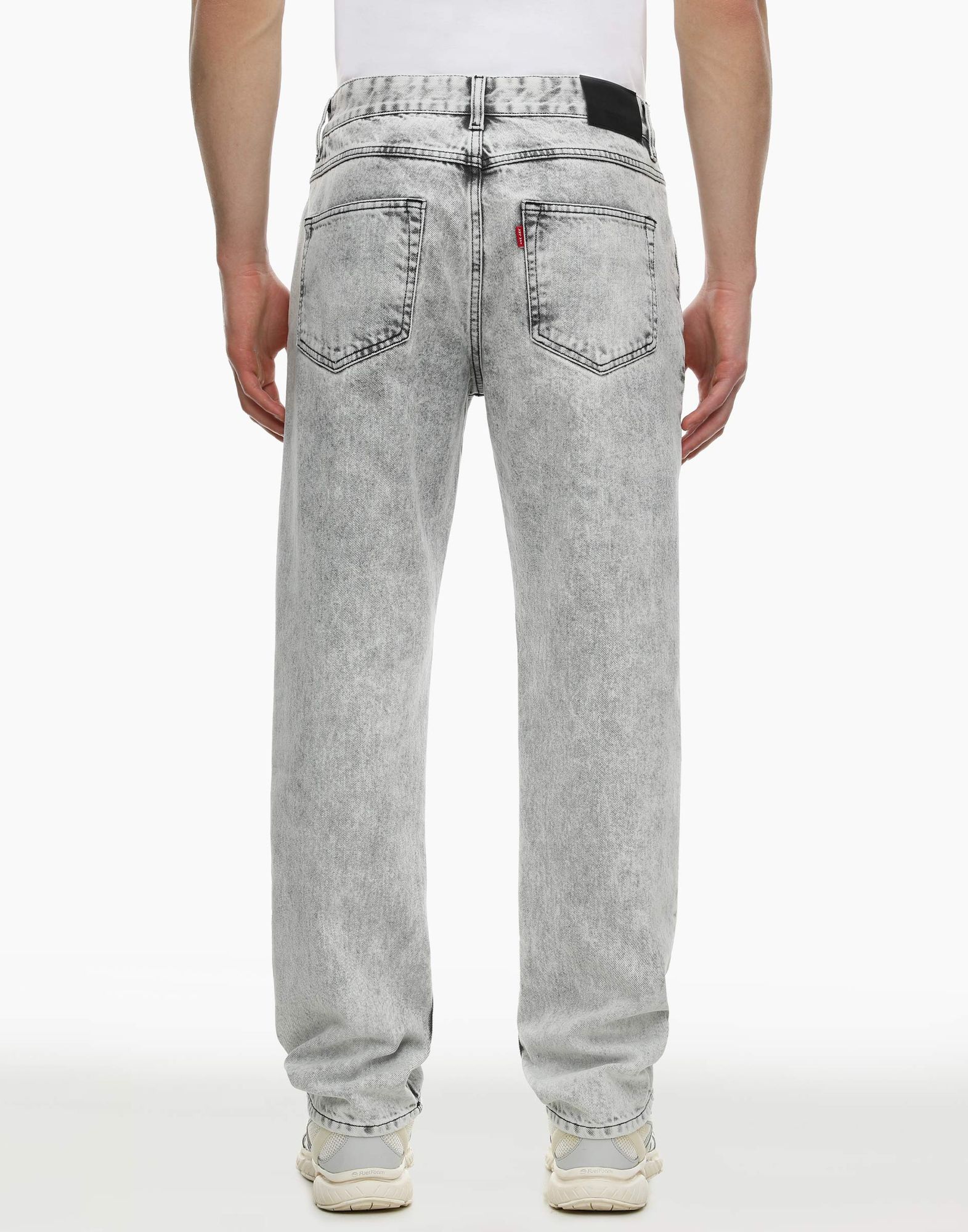 Серые прямые джинсы Regular LIMITED EDITION-3